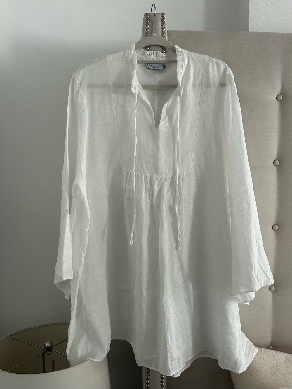 New Harshman LA 100% linen dress 3X